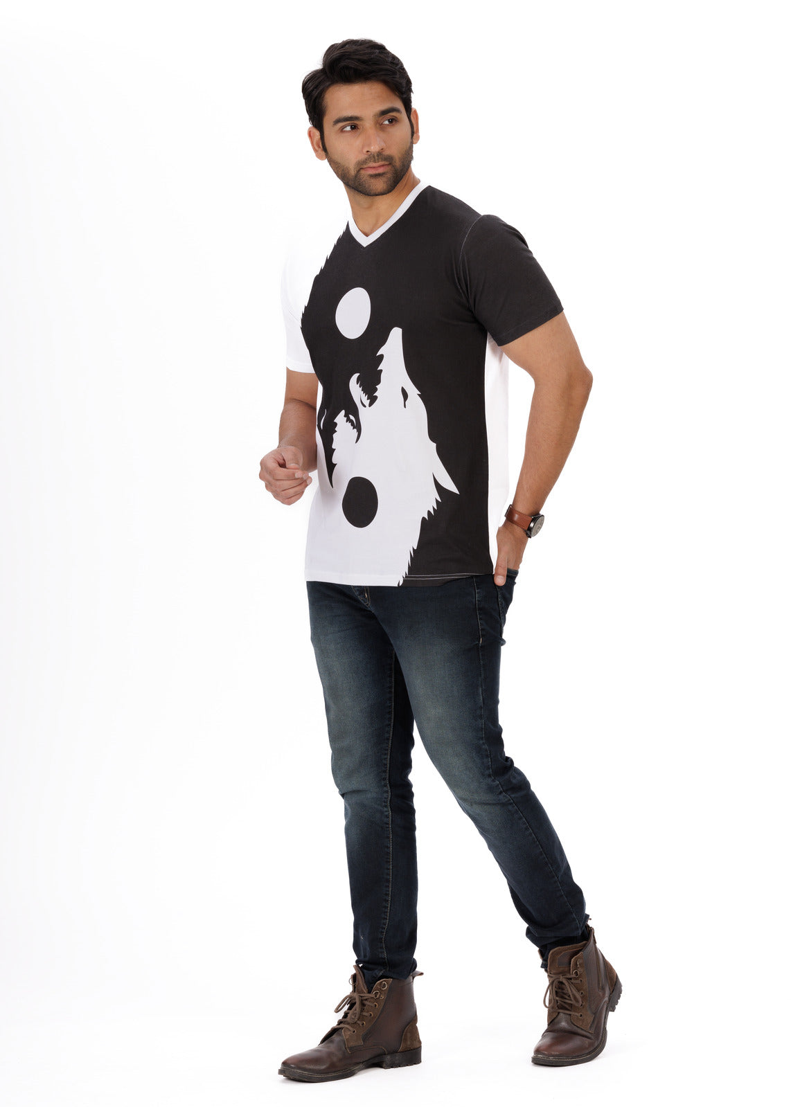 Shaolin V Neck T-Shirt