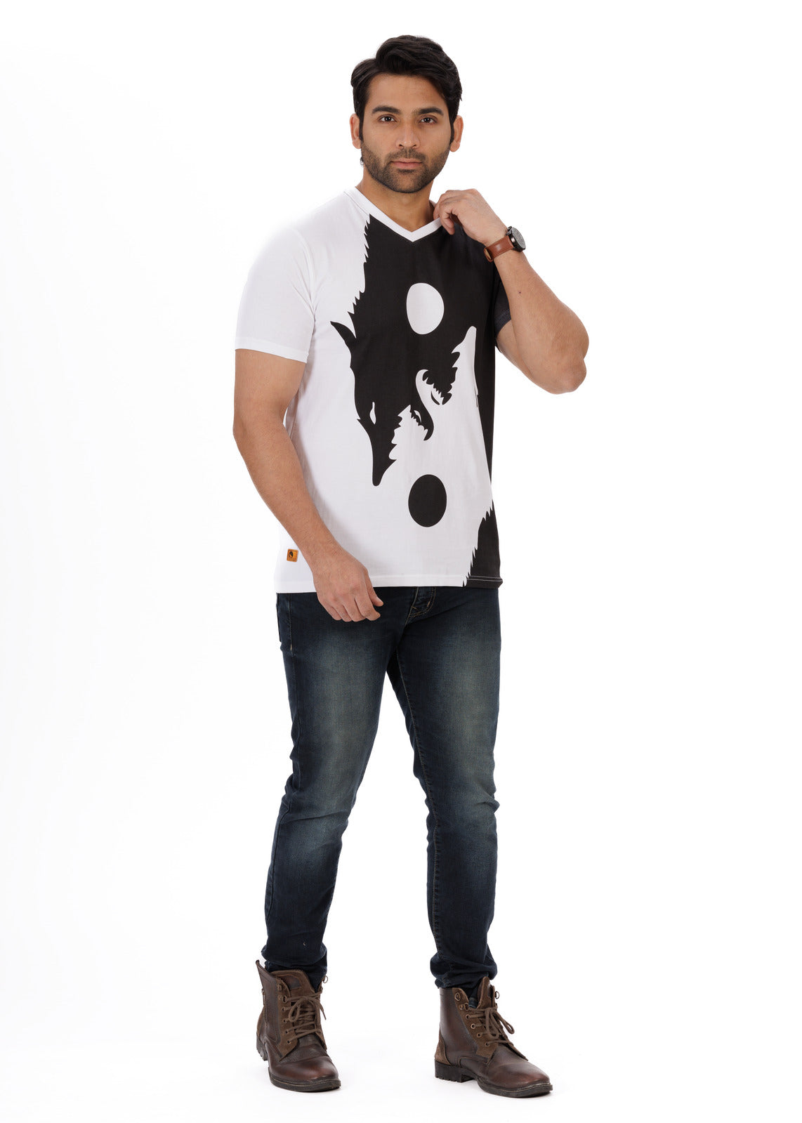 Shaolin V Neck T-Shirt