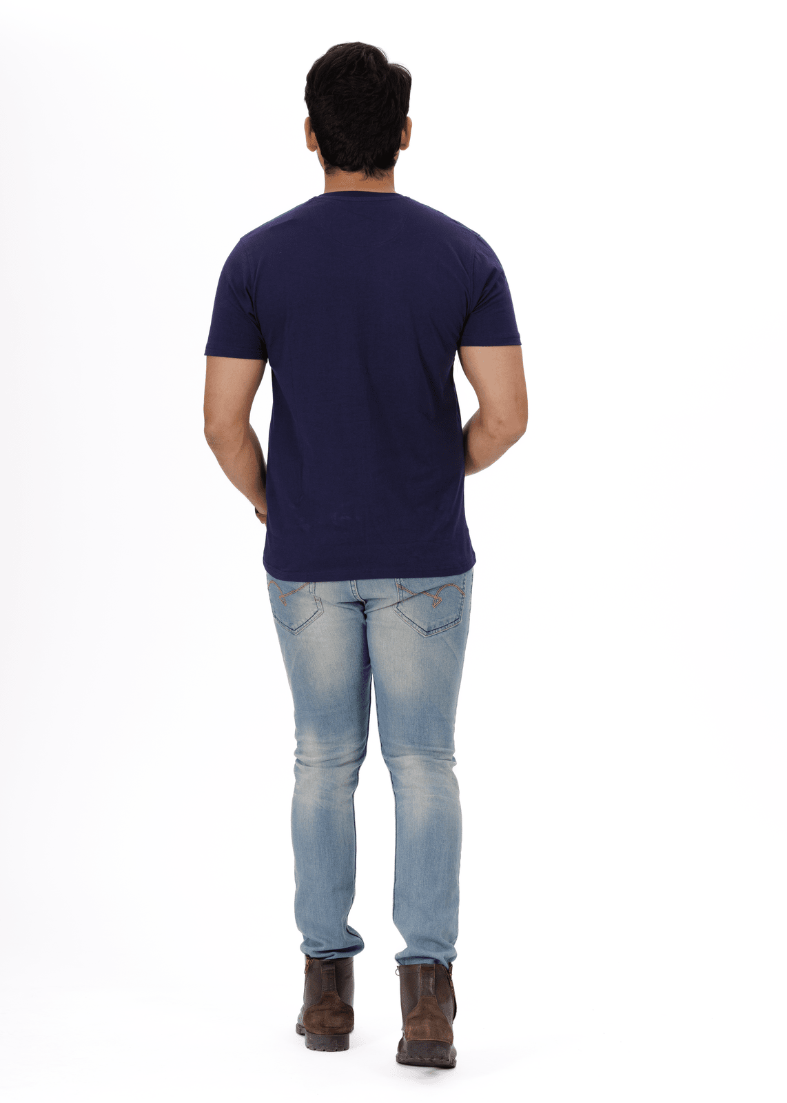 EverestWolf Blue V-neck T-Shirt