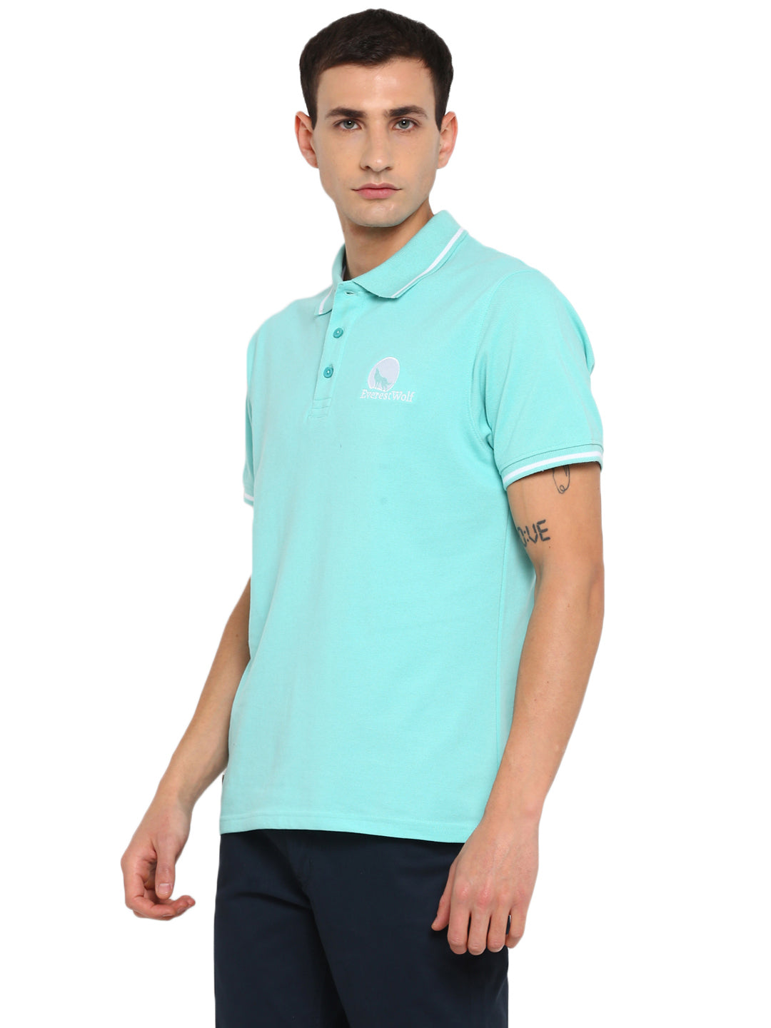 EverestWolf Premium Aqua Regular Fit soft touch cotton T-Shirt