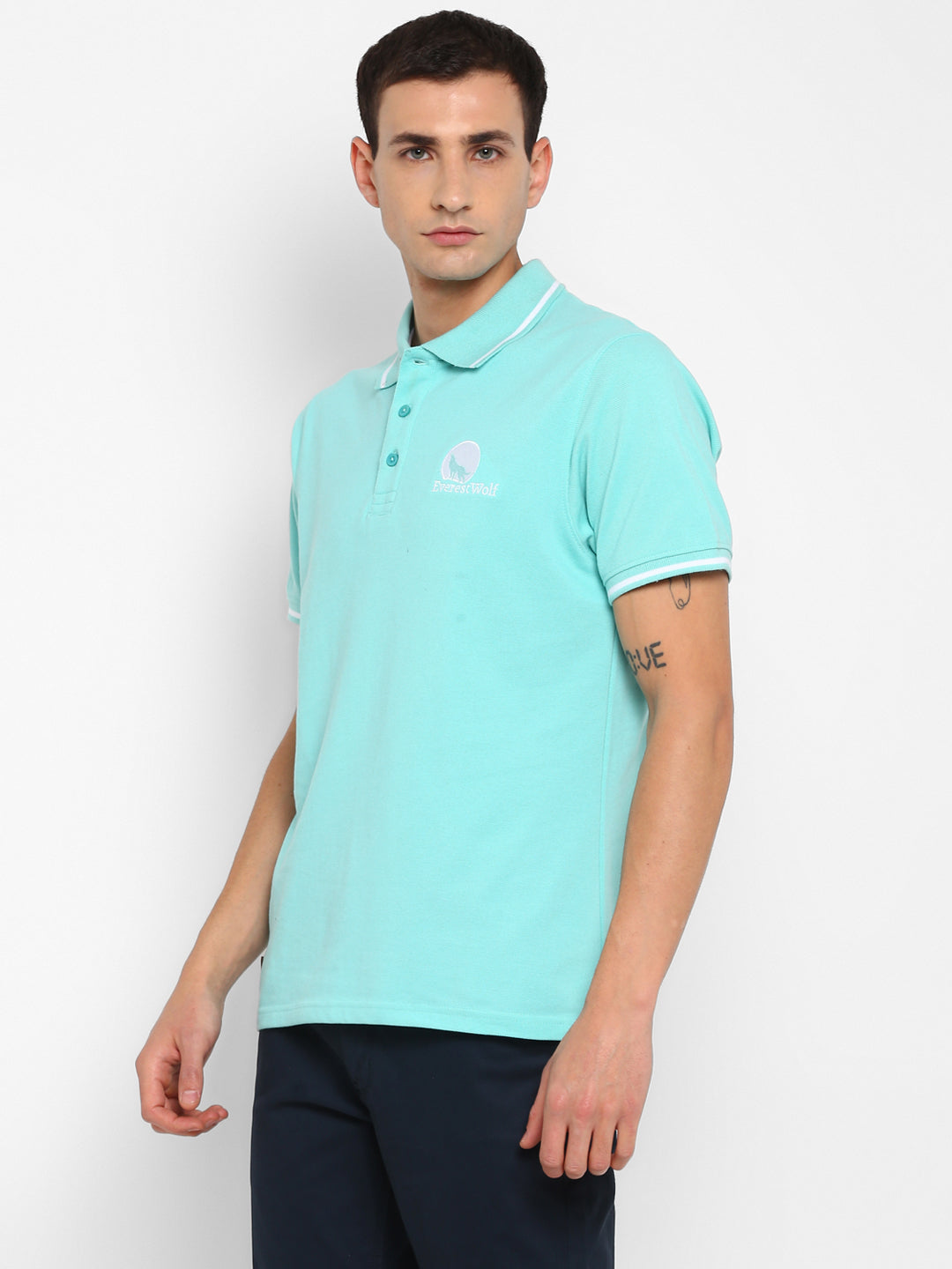 EverestWolf Premium Aqua Regular Fit soft touch cotton T-Shirt