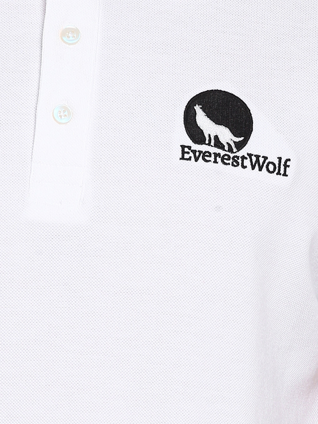 White Regular Fit Polo T-Shirt