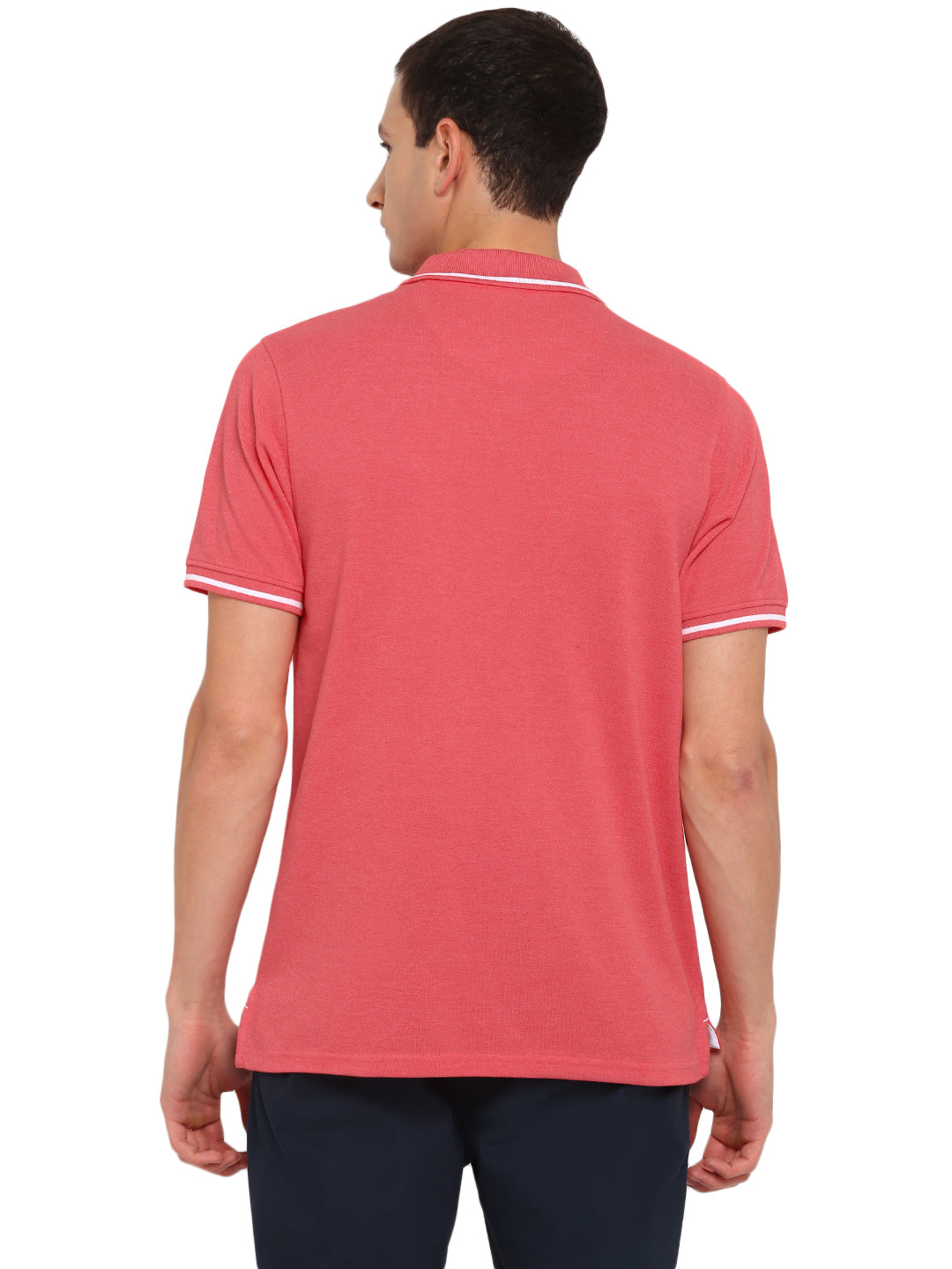 Orange Regular Fit Polo T-Shirt