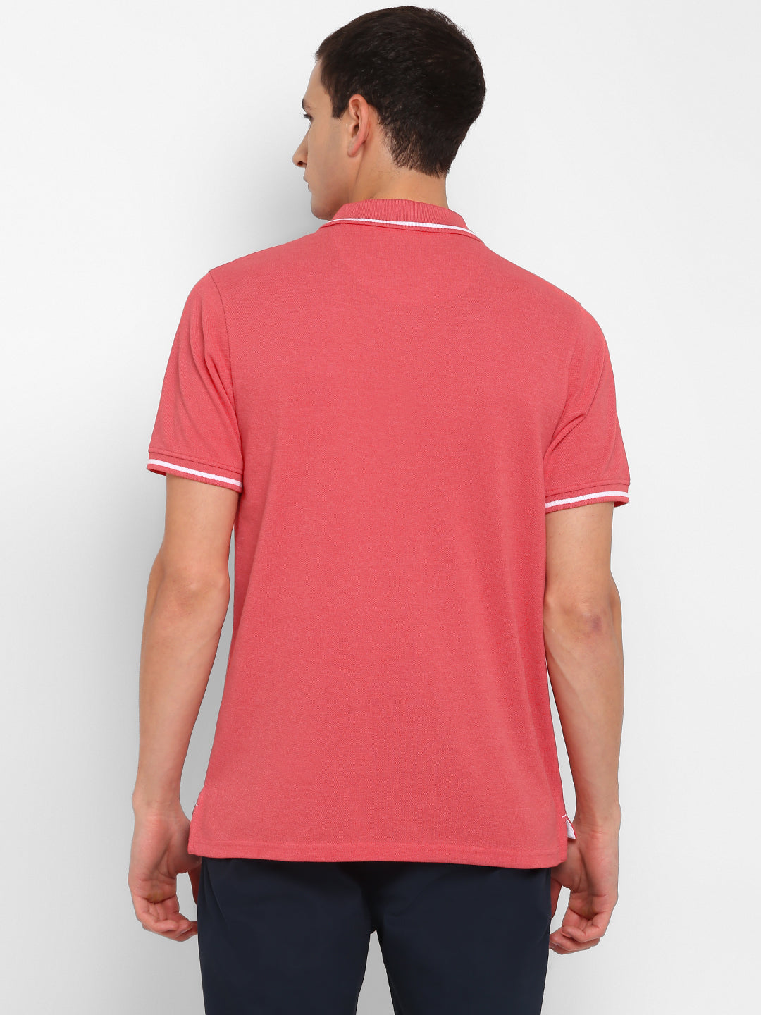 Orange Regular Fit Polo T-Shirt