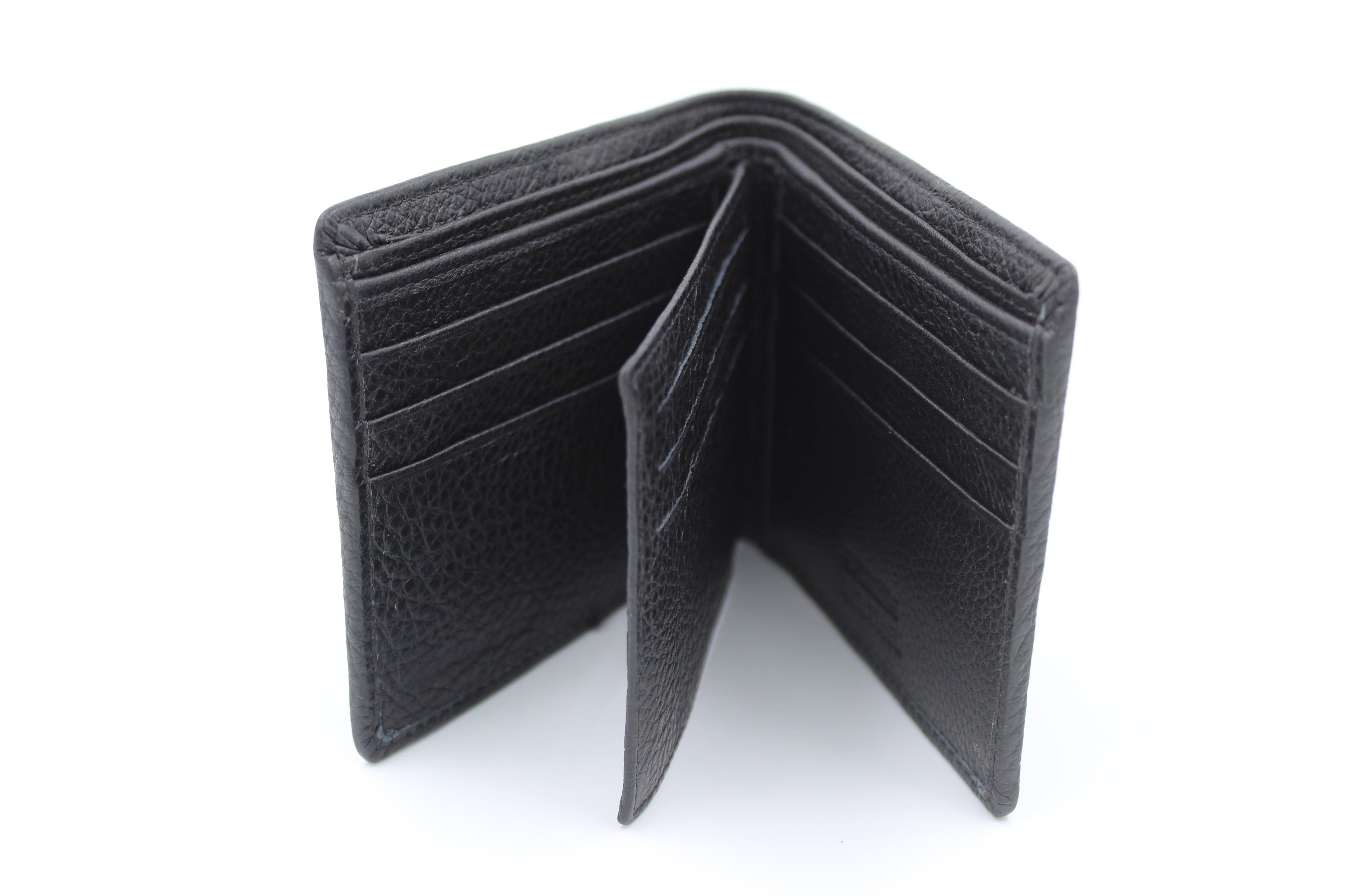 EverestWolf PrimePocket Premium Black Solid Textured Wallet