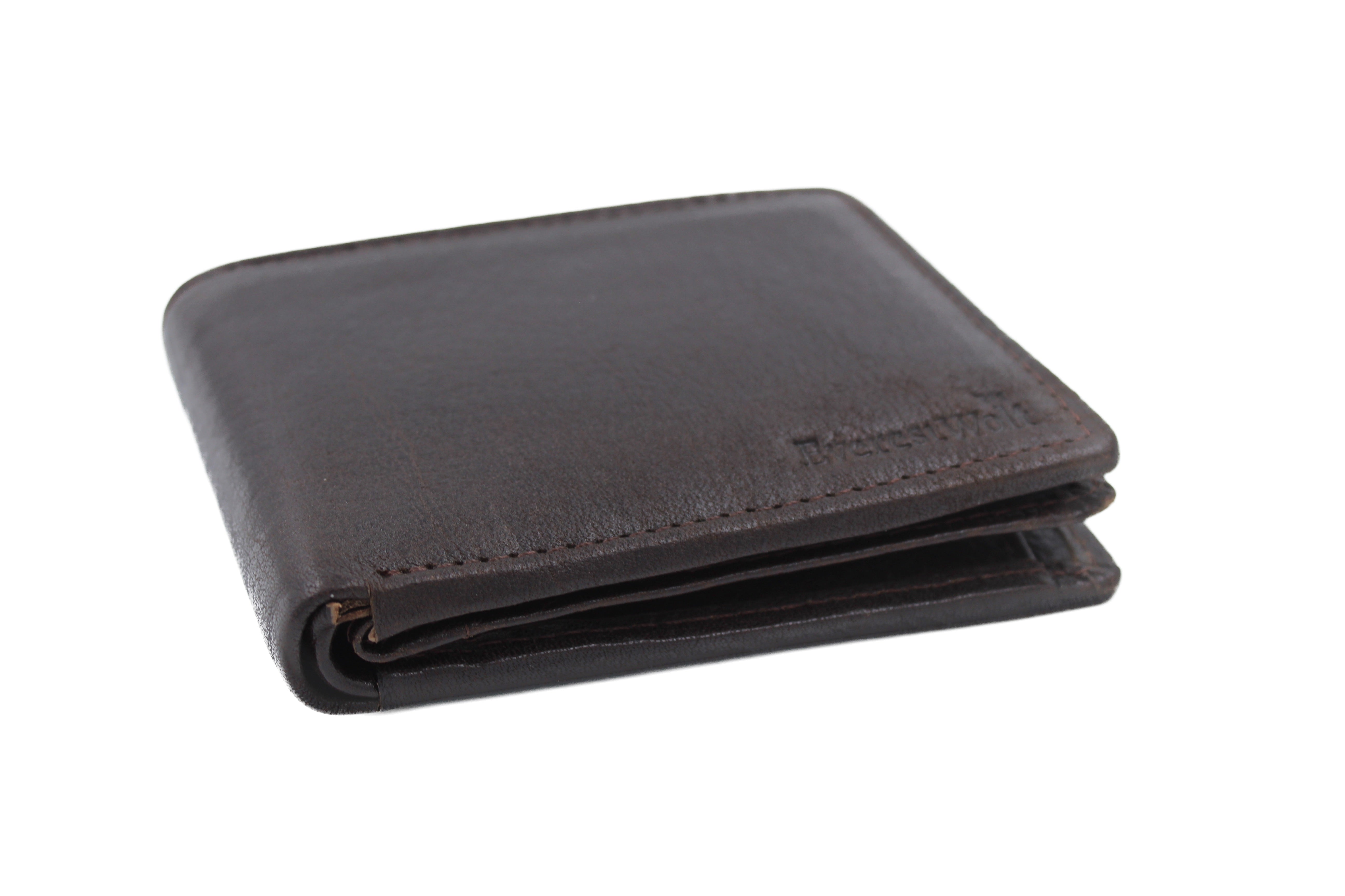 EverestWolf RuggedRipper Premium Tan Textured Leather Wallet