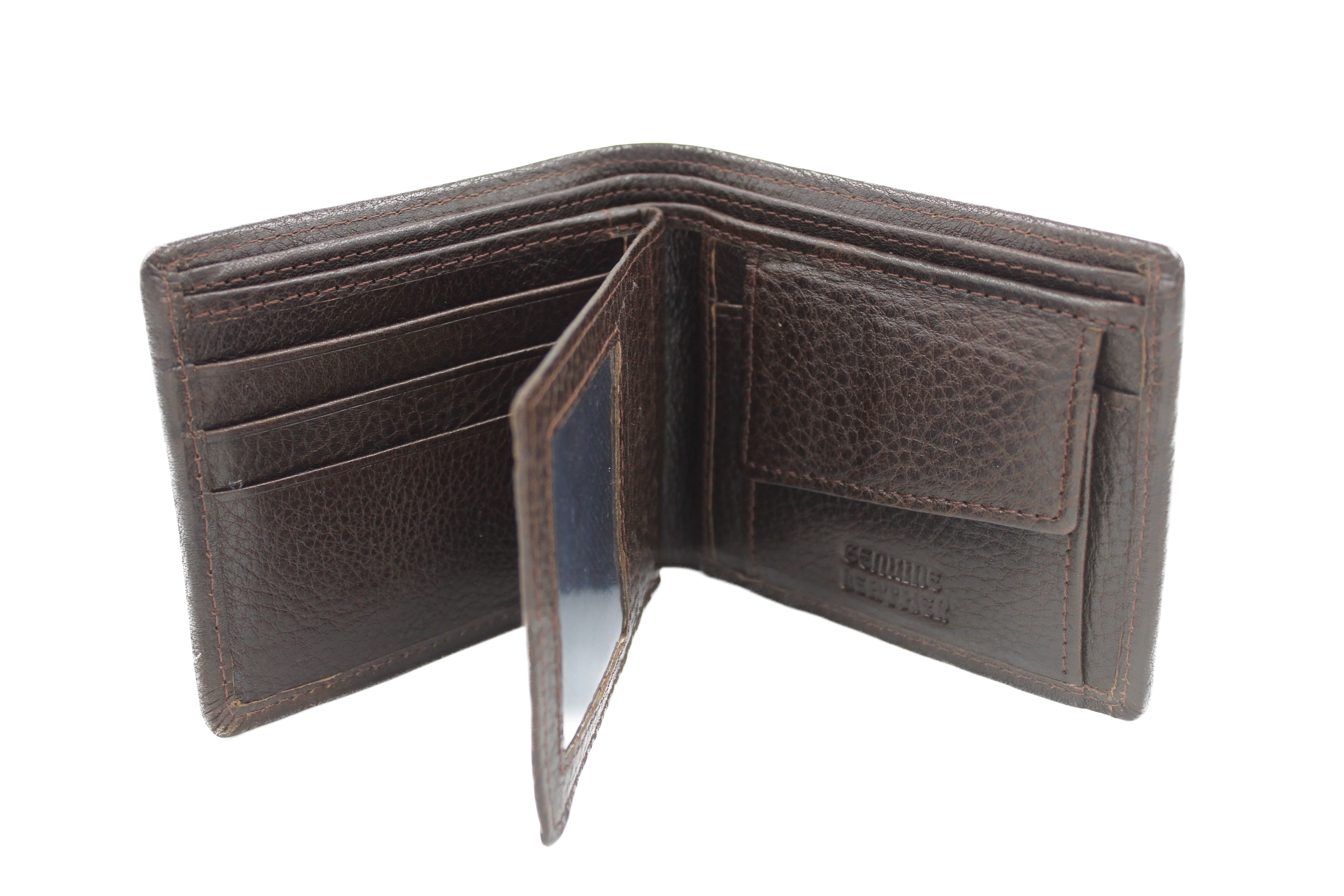 EverestWolf RuggedRipper Premium Tan Textured Leather Wallet