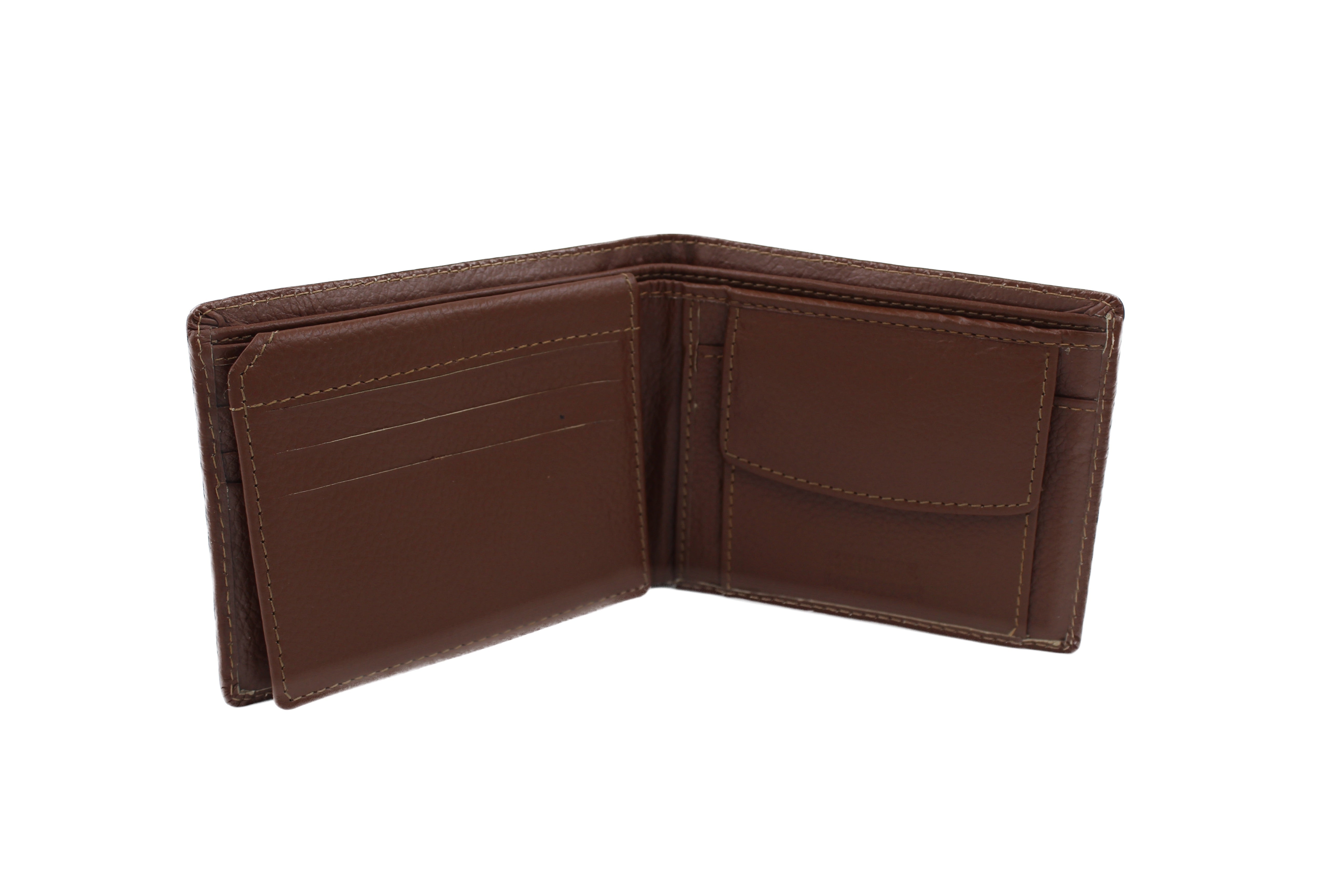 EverestWolf MirageMint Premium Brown Designer Leather Wallet