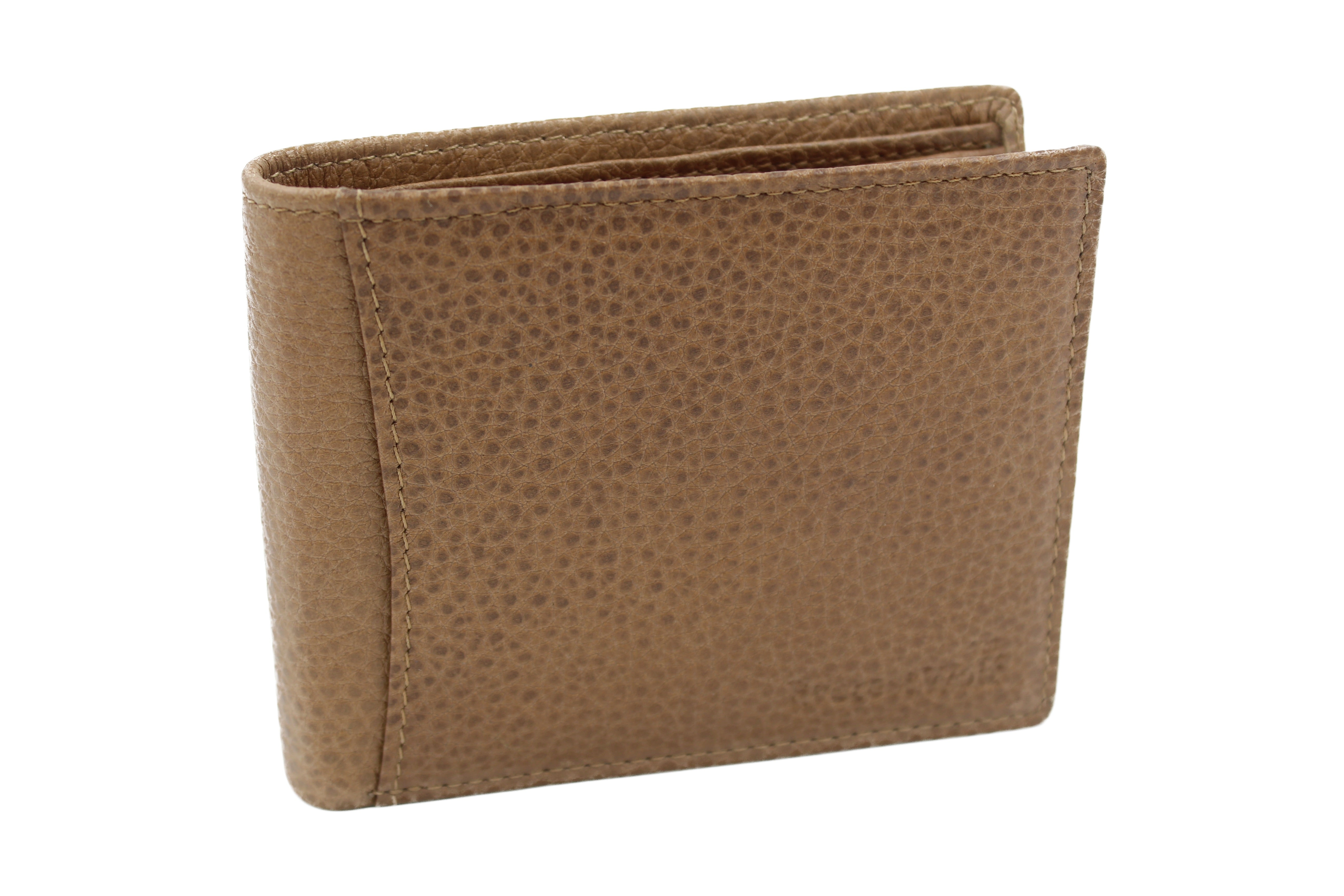 EverestWolf TitanTrove Premium DuskBrown Designer Two Fold Leather Wallet