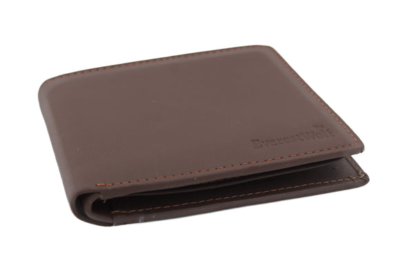 EverestWolf CamelCrest Premium Tan Ultra Soft-Touch Leather Wallet