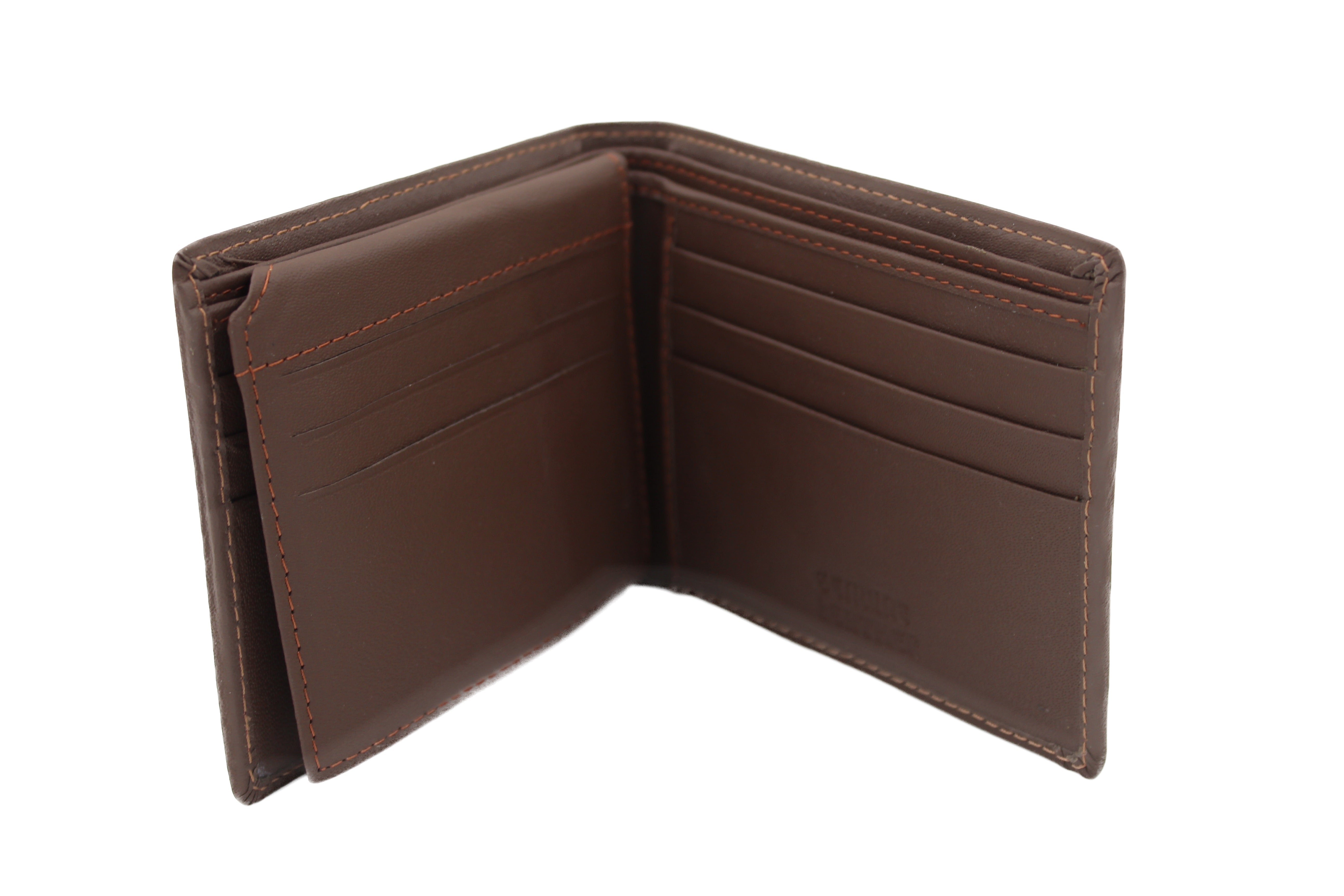 EverestWolf CamelCrest Premium Tan Ultra Soft-Touch Leather Wallet
