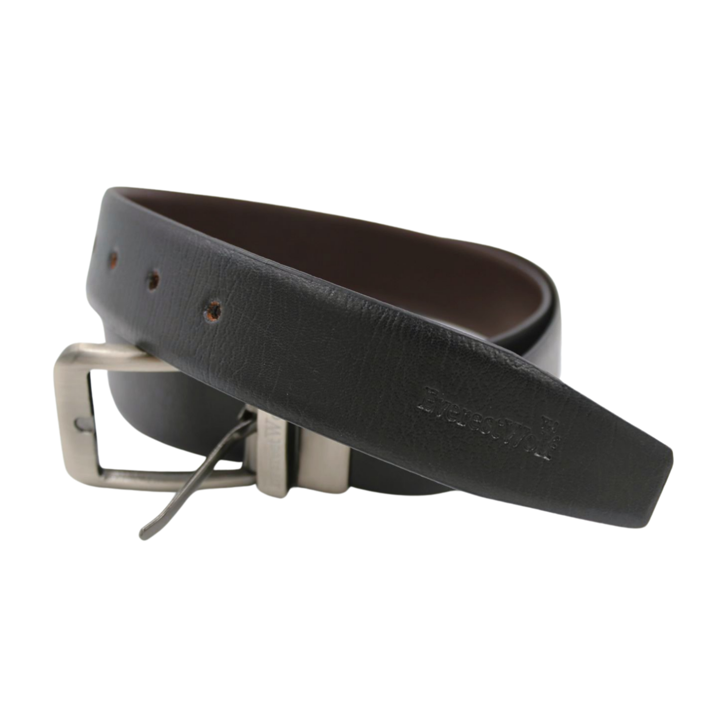 EverestWolf Premium Quality Textured Leather Formal Reversible Belts