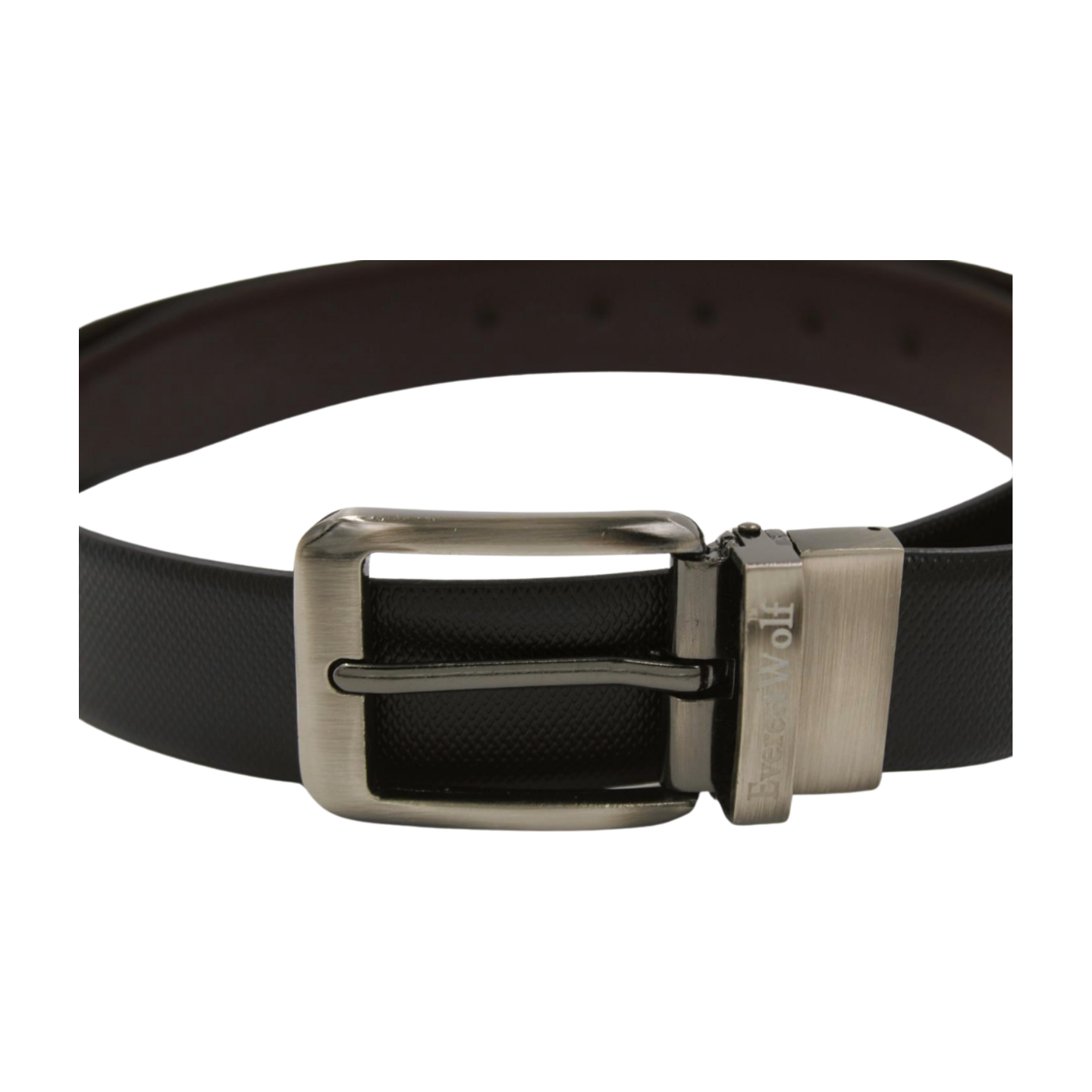 EverestWolf Premium Textured Leather Formal Reversible Belts