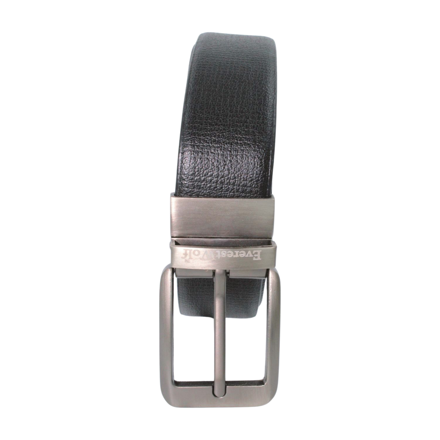 EverestWolf Premium Quality Textured Leather Formal Reversible Belts