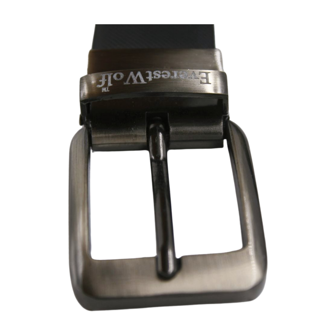 EverestWolf Premium Quality Textured Leather Formal Reversible Belts
