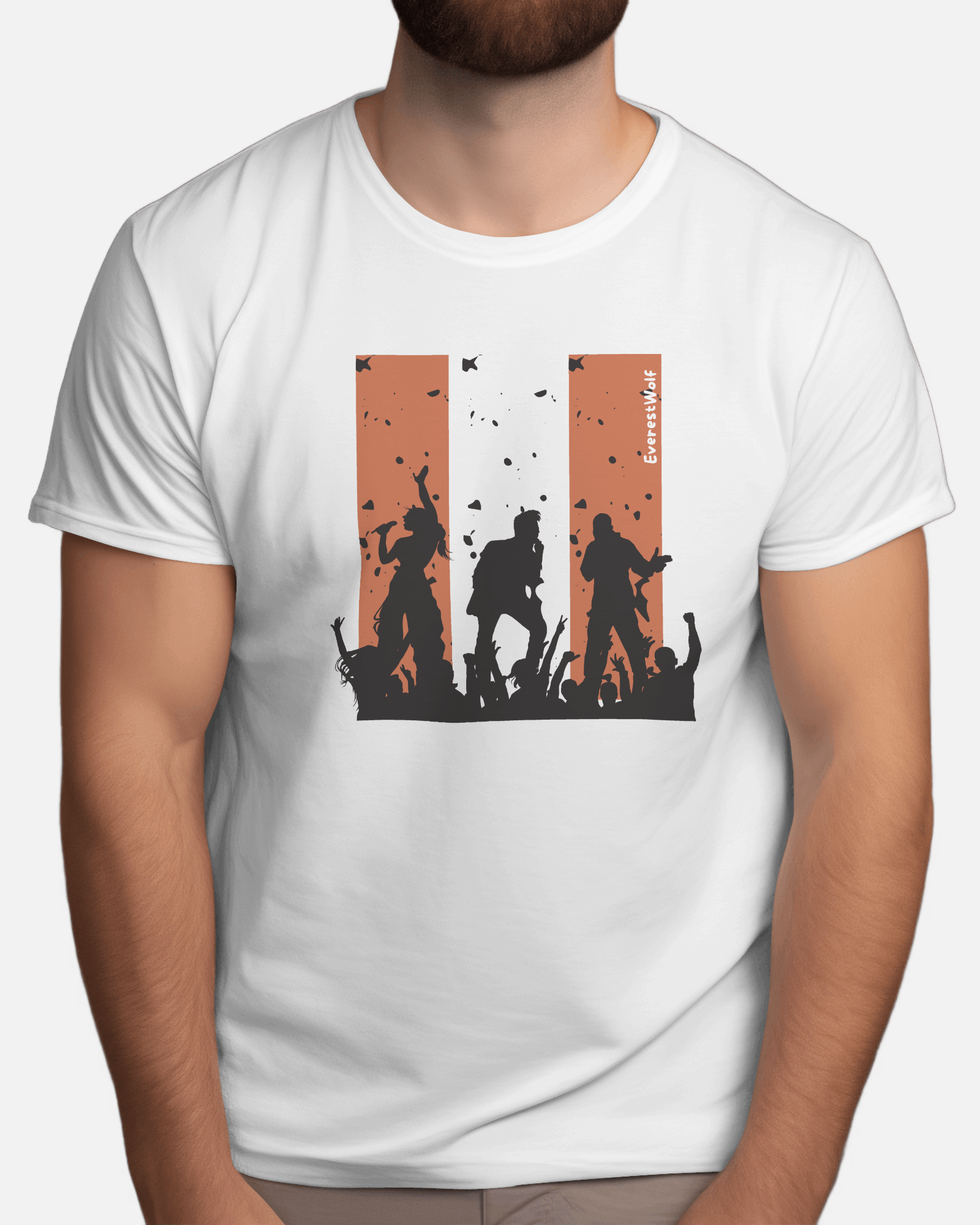 Digital Print Desi Kalakar Round Neck T-Shirts