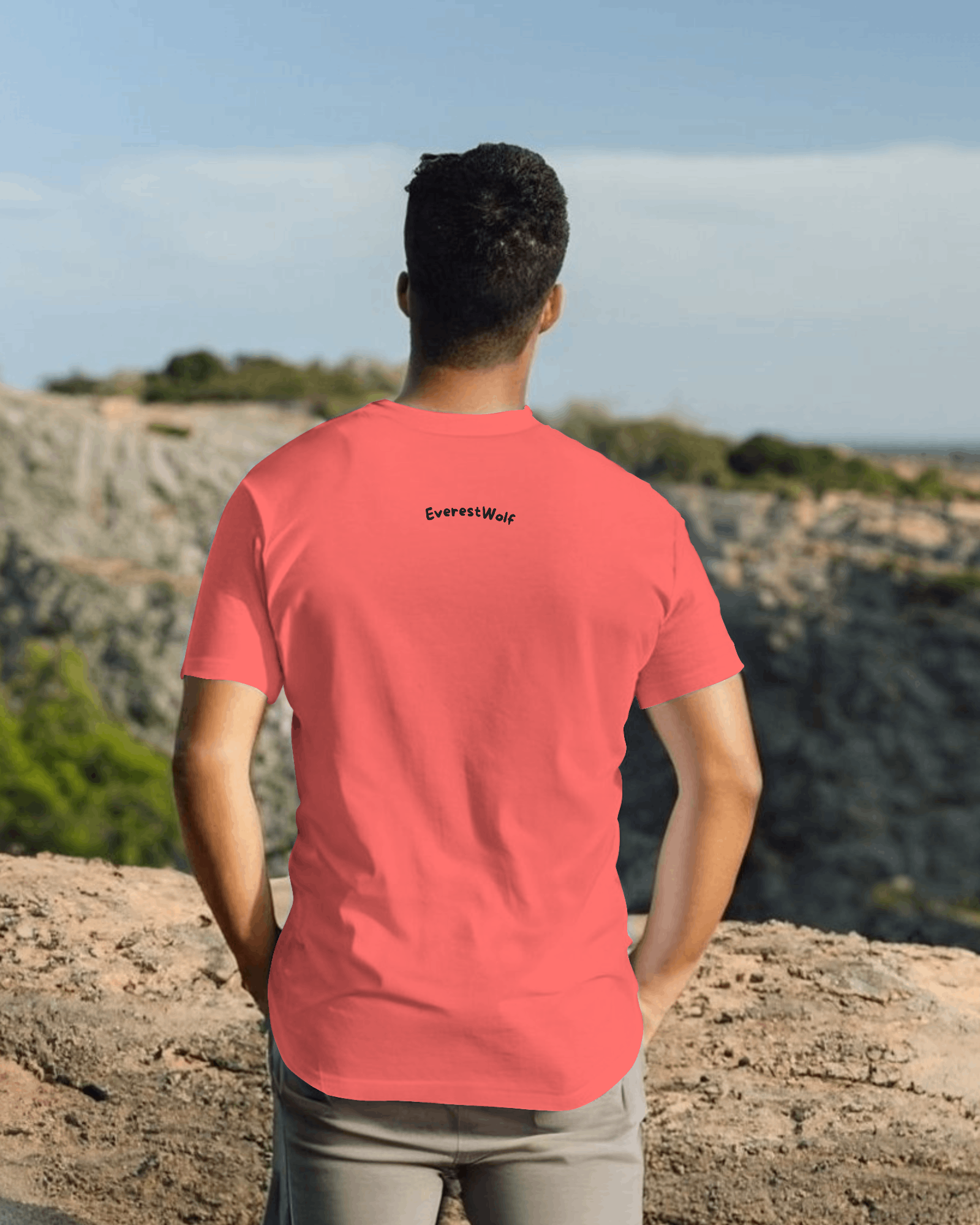 Digital Print Adventure Round Neck T-Shirts